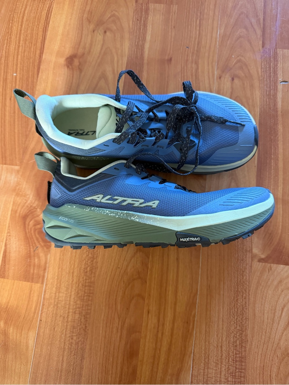 Women’s Altra Experience Wild 3 Blue Green Size 7 Trail Running Cushioned - Picture 3 of 7